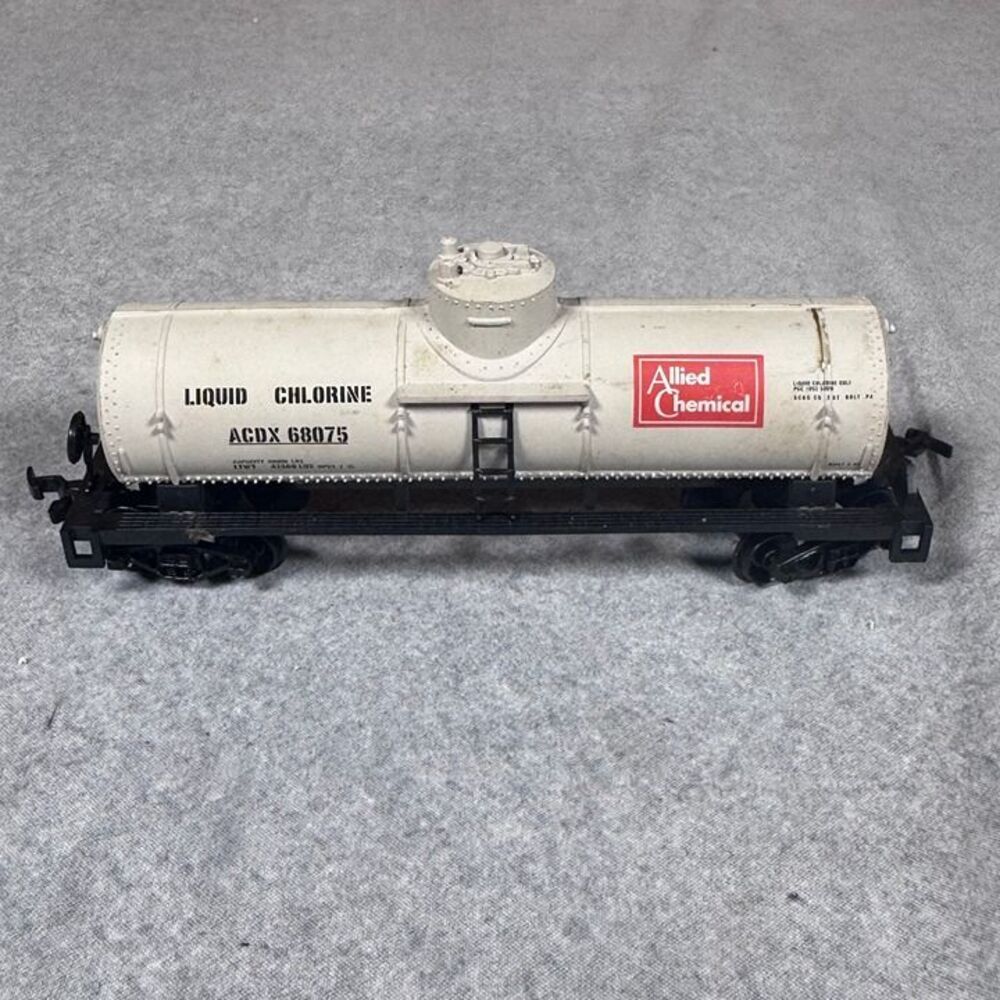 Vintage Allied Chemical Liquid Chlorine ACDX 68075 HO Model Train Car